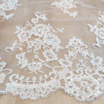 Crded lace with sequins