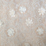 Beaded 3d lace with sequins and stones - Image 2