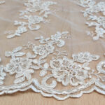 Handmade beaded lace
