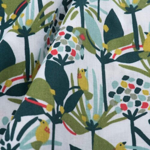 Shirting fabric parrot