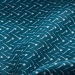 Shirting fabric petrol