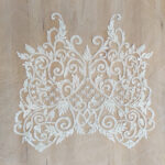 Hand beaded motif lace - Image 2