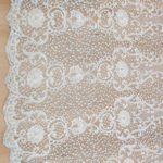 Guipure beaded lace with sequins - Image 2