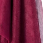 Silicone tulle W160 bordeaux