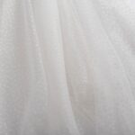 Mesh with glitter off white - Image 2