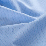 Rhombus Cotton Fabric ciel
