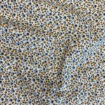 Cotton fabric flower