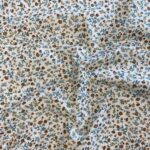 Cotton fabric flowers