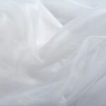 Tulle silk touch off white