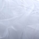 Tulle silk touch white
