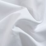 Gabardine sanforised cotton white