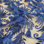 3d Lace blue