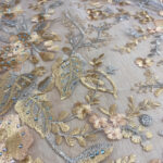 Gold lace wit strass