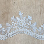 Cording triming with beads off white - Image 3