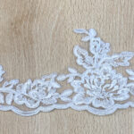 Colding triming embroided white - Image 4