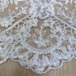 Cording trimimng embroided off white - Image 3