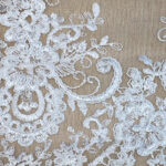 Cording trimimng embroided off white - Image 4
