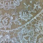 Cording triming embroided white - Image 4