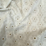 Cotton broderi white - Image 3