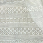 Cotton broderi white - Image 2