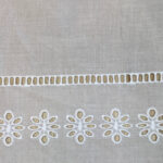 Cotton broderi white - Image 3