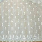 Cotton broderi white - Image 3