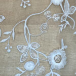 Lace with sequins 3d - Image 2