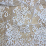 Cording lace white