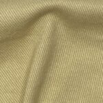 Gabardine sanforised cotton ochre
