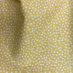 Cotton fabric with sketches yellow