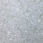 Waffle satin white with mint