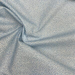 Cotton fabric with sketches ciel