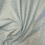 Cotton fabric with sketches ciel