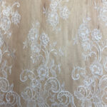 Lace chantille off white - Image 2