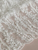 Embroided lace