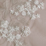 Embroided lace