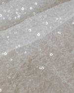 Embroided lace with sequins - Image 2