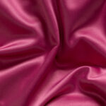 Satin crepe de chine tyoe elastic fouchia
