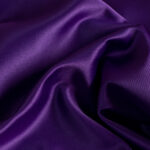 Satin crepe de chine tyoe elastic  purple