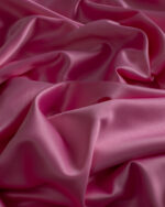 Satin crepe de chine tyoe elastic pink