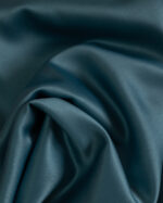 Satin crepe de chine tyoe elastic  kashmir blue
