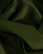 Satin crepe de chine tyoe elastic olive - Image 2