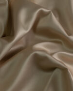 Satin crepe de chine tyoe elastic beige