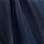 Linen elastic blue navy