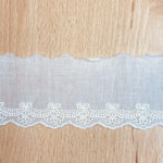 Cotton triming white