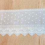 Cotton triming white