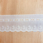 Cotton triming white