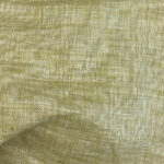 100% linen mustard