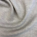 100% linen grey