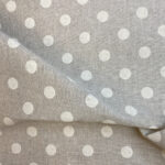Canvas polka dots